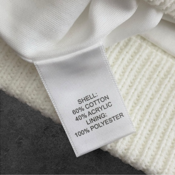 House Of Harlow 1960 Sweater‎ Knit Mini Skirt Size XS Ivory White NWT - Picture 5 of 5